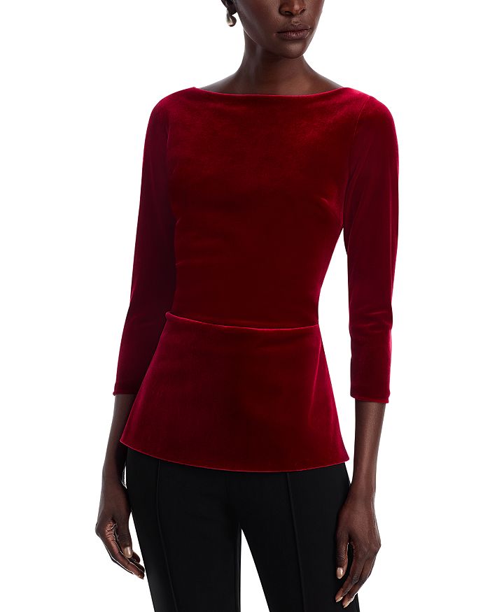 Топ из бархата Pieranna Chiara Boni La Petite Robe, красный
Топ из бархата Pieranna Chiara Boni La Petite Robe, красный