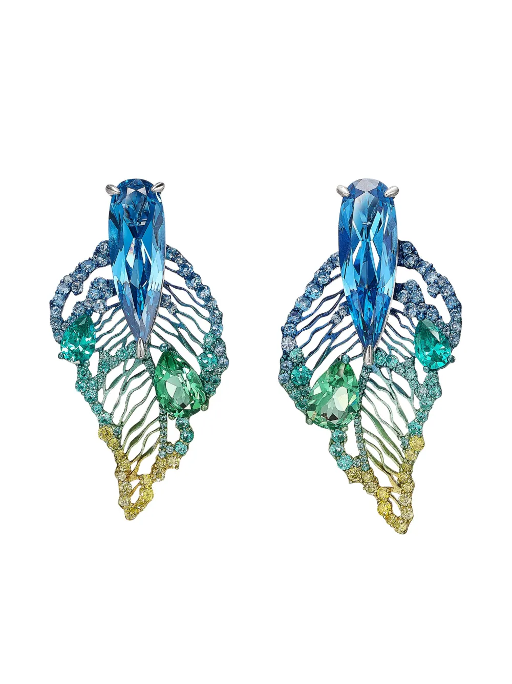 Серьги Aurora Titan из белого золота с сапфирами Anabela Chan, серебяный
Серьги Aurora Titan из белого золота с сапфирами Anabela Chan, серебяный