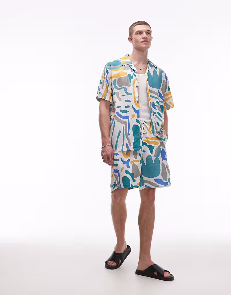 Разноцветные шорты с принтом Parlez Bay Stroke
Разноцветные шорты с принтом Parlez Bay Stroke