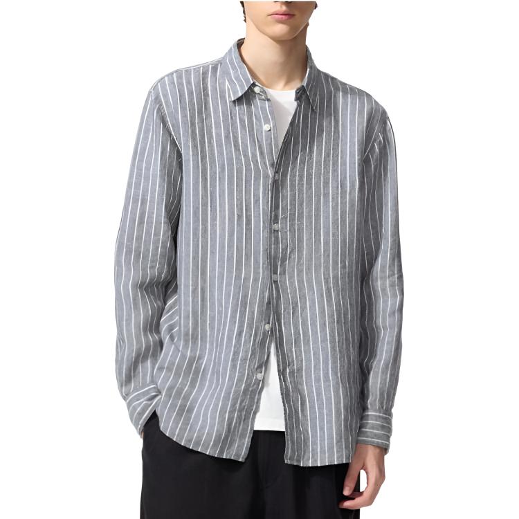 UNIQLO SS26 Рубашка мужская темно-серая Moderate
UNIQLO SS26 Рубашка мужская темно-серая Moderate