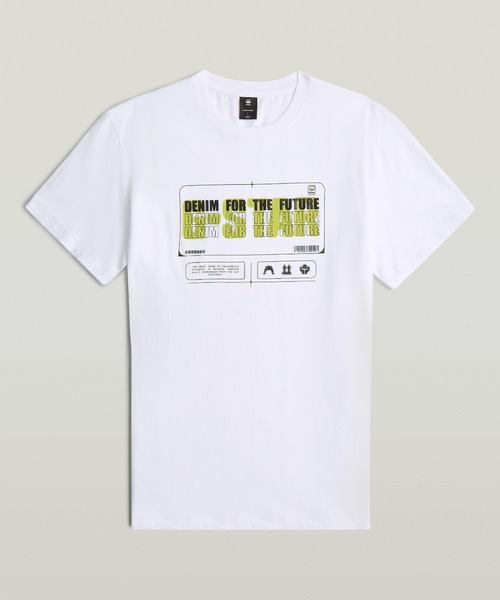 Футболка с графическим принтом G-STAR, белый
Футболка с графическим принтом G-STAR, белый