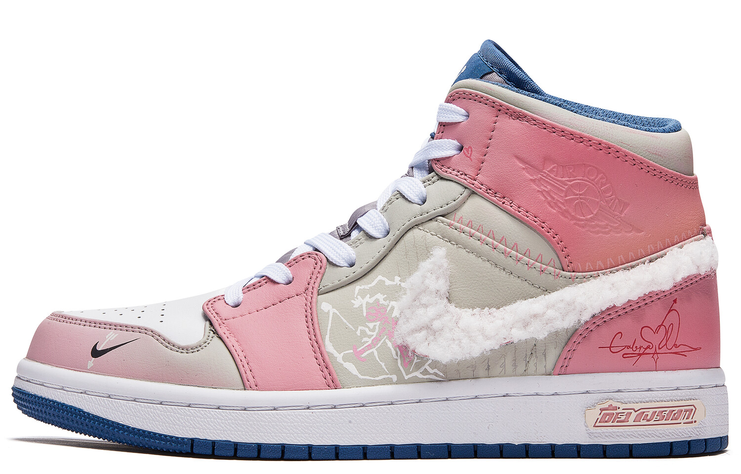 Кроссовки Air Jordan 1 Vintage Basketball Shoes Women's Mid-top Pink/Grey, розовый
Кроссовки Air Jordan 1 Vintage Basketball Shoes Women's Mid-top Pink/Grey, розовый