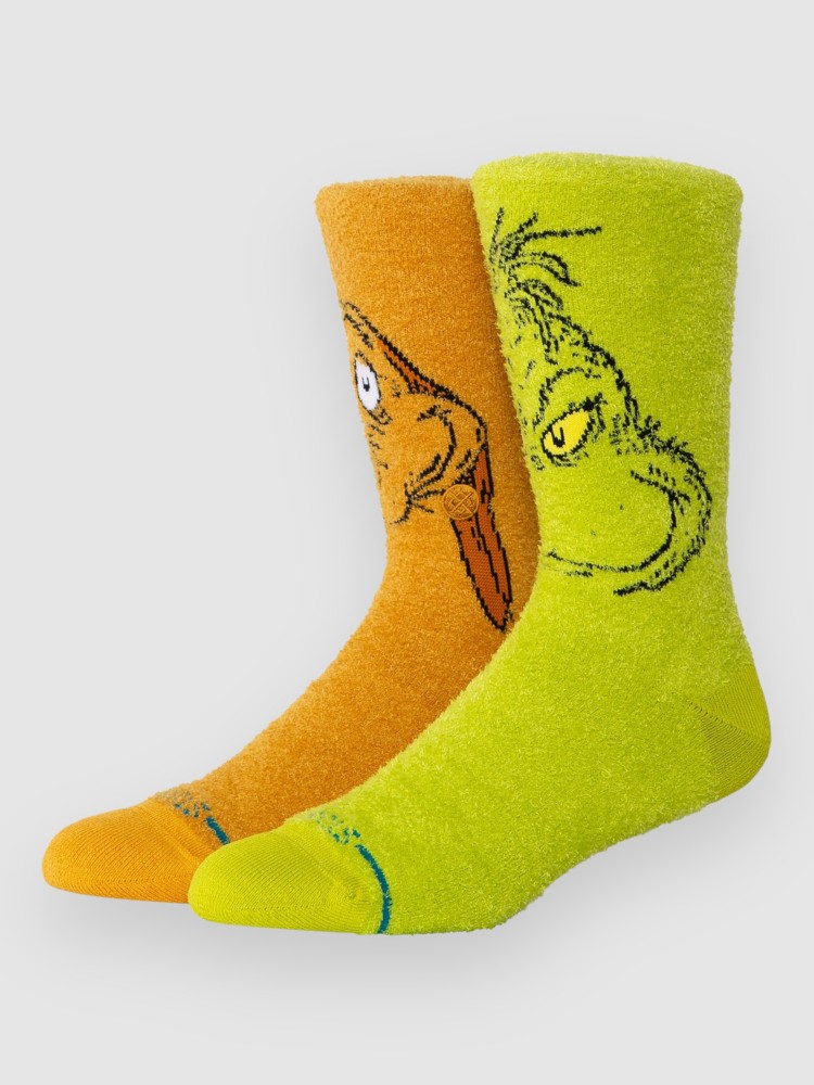 Носки Stance Grinch And Max Socks, green
Носки Stance Grinch And Max Socks, green