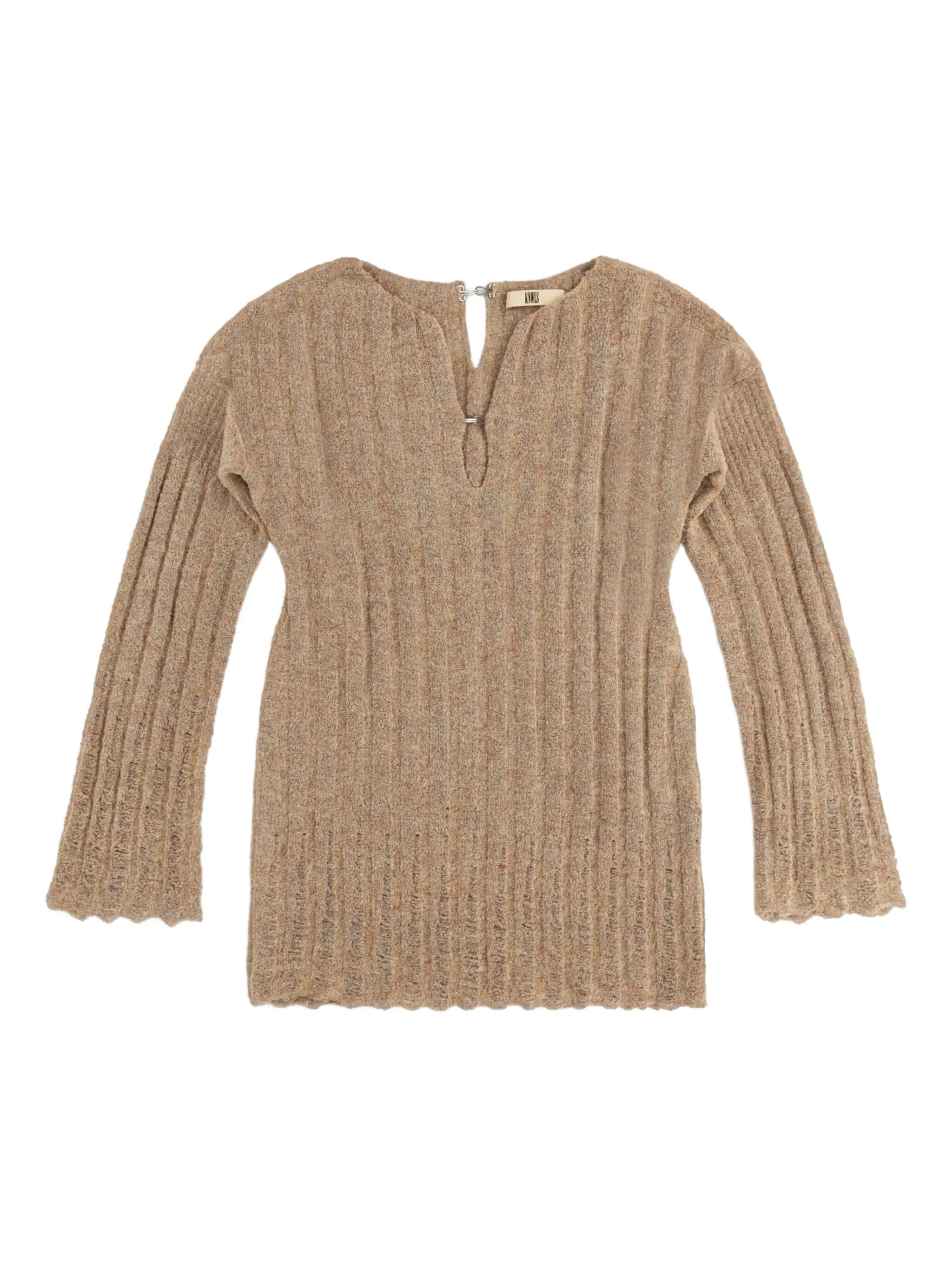 Вязаное мини-платье Cosma Knwls, бежевый
Вязаное мини-платье Cosma Knwls, бежевый