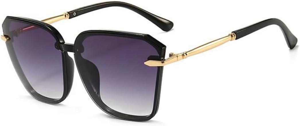 Панк-стиль, металлическая крупная квадратная оправа, женские солнцезащитные очки, модные, роскошные, мужские, для активного отдыха, поездок, спорта, с защитой от УФ-излучения UV400 TVTBBVV, Black Gray
Панк-стиль, металлическая крупная квадратная оправа, женские солнцезащитные очки, модные, роскошные, мужские, для активного отдыха, поездок, спорта, с защитой от УФ-излучения UV400 TVTBBVV, Black Gray