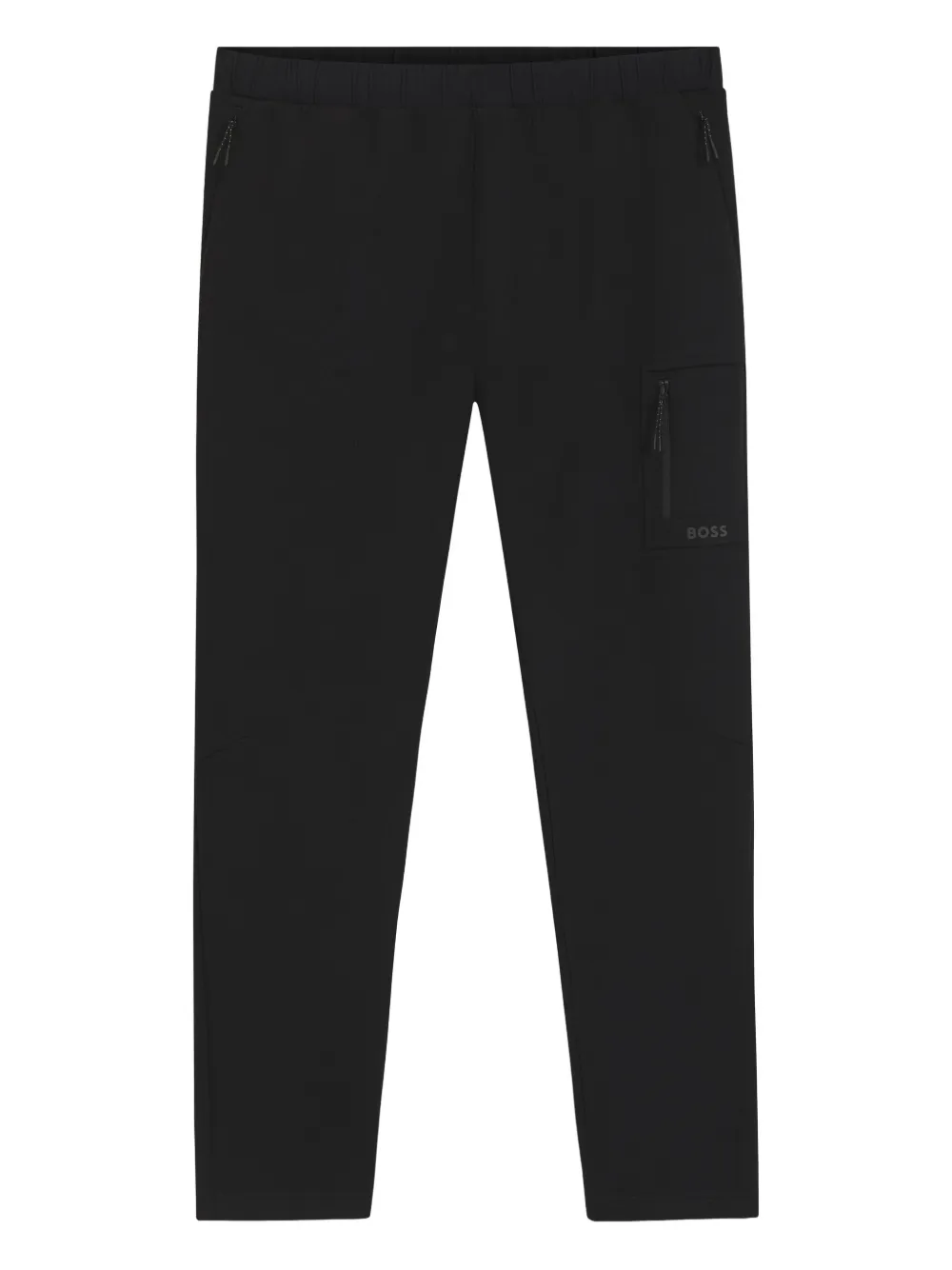 Брюки карго с эластичным поясом BOSS, черный
Брюки карго с эластичным поясом BOSS, черный