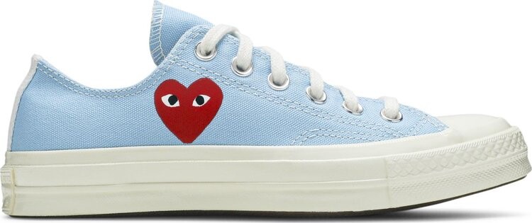 Кроссовки Converse Comme des Garçons PLAY x Chuck 70 Low Bright Blue, синий
Кроссовки Converse Comme des Garçons PLAY x Chuck 70 Low Bright Blue, синий