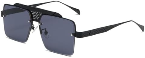 Винтажные большие квадратные солнцезащитные очки 2027 года для женщин и мужчин, увеличенного размера, в металлической оправе, модные и стильные, в стиле уличной моды MTZJH, C2
Винтажные большие квадратные солнцезащитные очки 2027 года для женщин и мужчин, увеличенного размера, в металлической оправе, модные и стильные, в стиле уличной моды MTZJH, C2