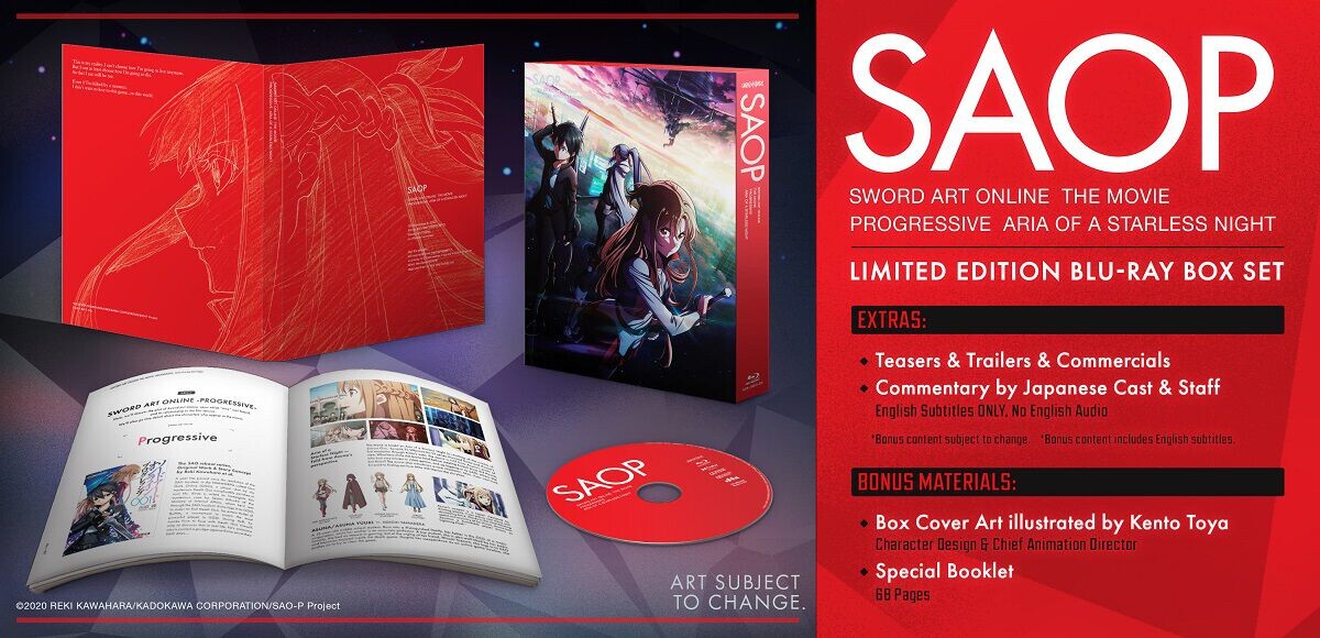 Blu-Ray диск Sword Art Online the Movie Progressive Aria of a Starless Night Limited Edition Blu-ray
Blu-Ray диск Sword Art Online the Movie Progressive Aria of a Starless Night Limited Edition Blu-ray