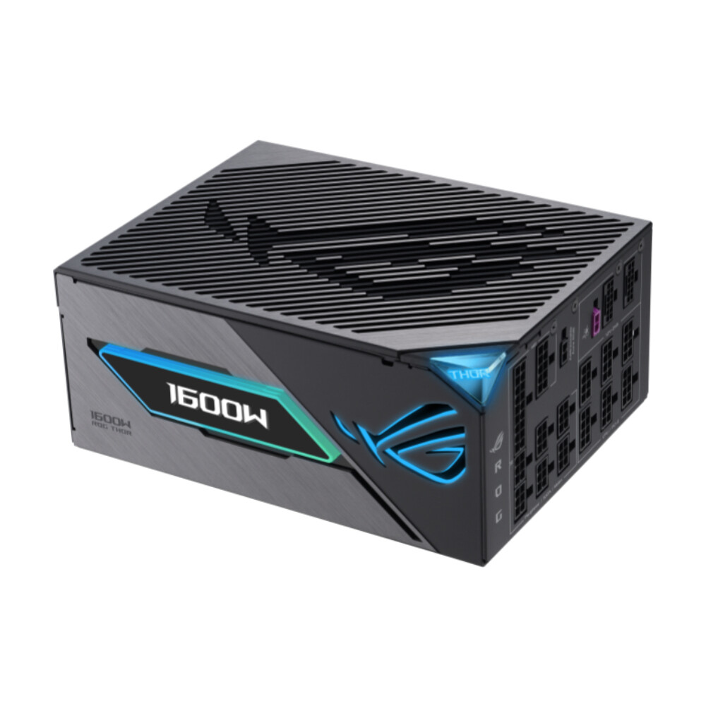 Блок питания ASUS ROG THOR 1600W Titanium III, 80 Plus Titanium, 1600 Вт, чёрный
Блок питания ASUS ROG THOR 1600W Titanium III, 80 Plus Titanium, 1600 Вт, чёрный