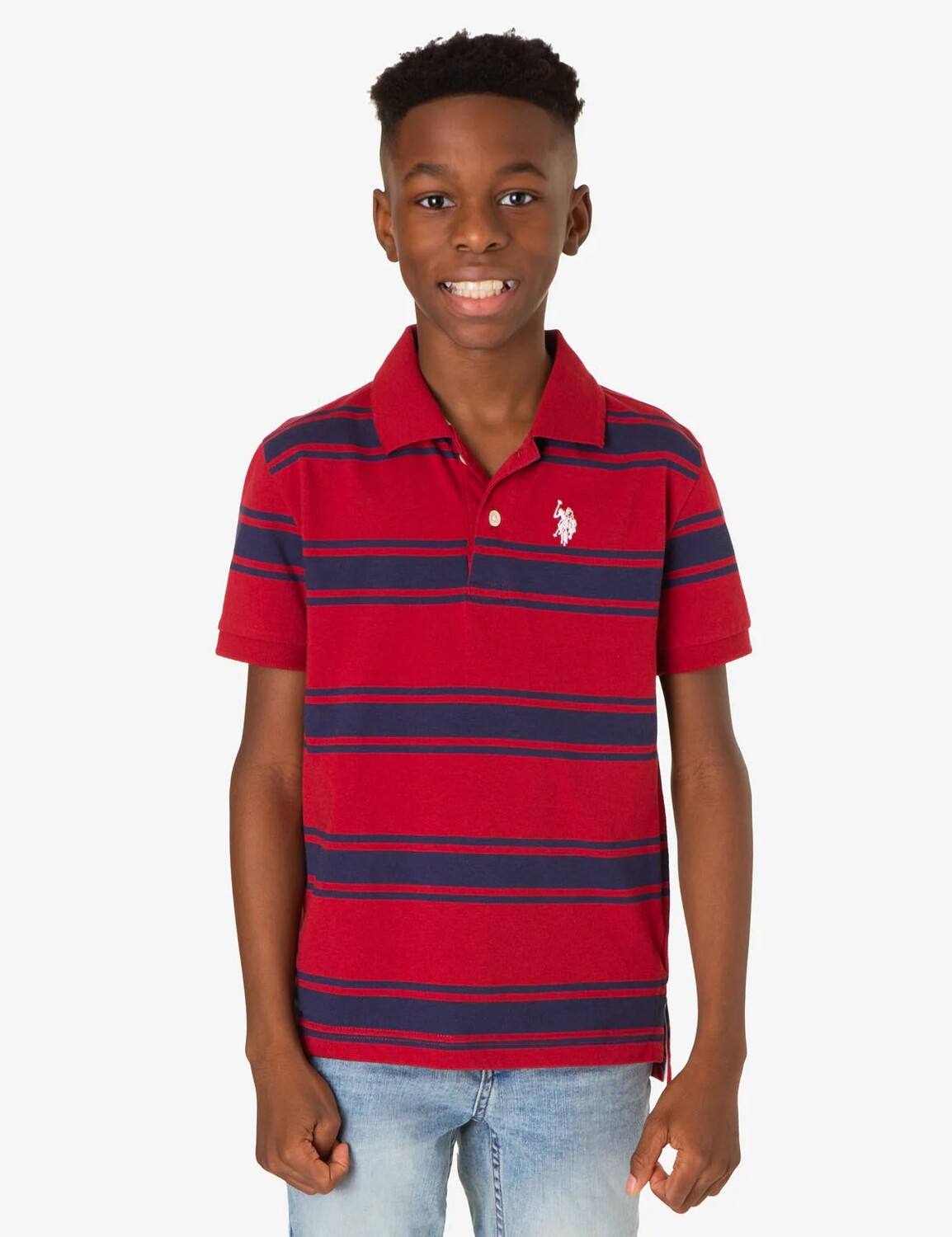 Футболка поло U.S. Polo Assn. Boys Yarn Dye Multi Stripe, красный
Футболка поло U.S. Polo Assn. Boys Yarn Dye Multi Stripe, красный