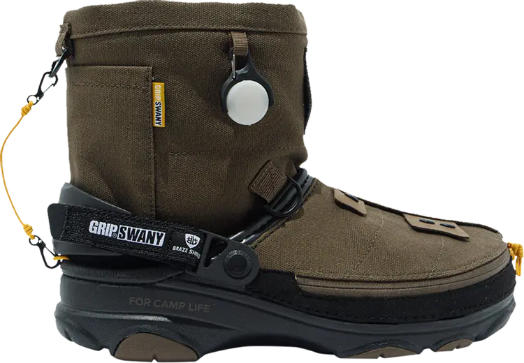 Кроссовки GRIP SWANY x atmos x All-Terrain Clog Olive, зеленый
Кроссовки GRIP SWANY x atmos x All-Terrain Clog Olive, зеленый
