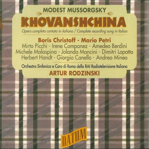 CD диск Modest Mussorgsky / Christoff / Rodzinski: Modest Mussorgsky: Khovanshchina
CD диск Modest Mussorgsky / Christoff / Rodzinski: Modest Mussorgsky: Khovanshchina