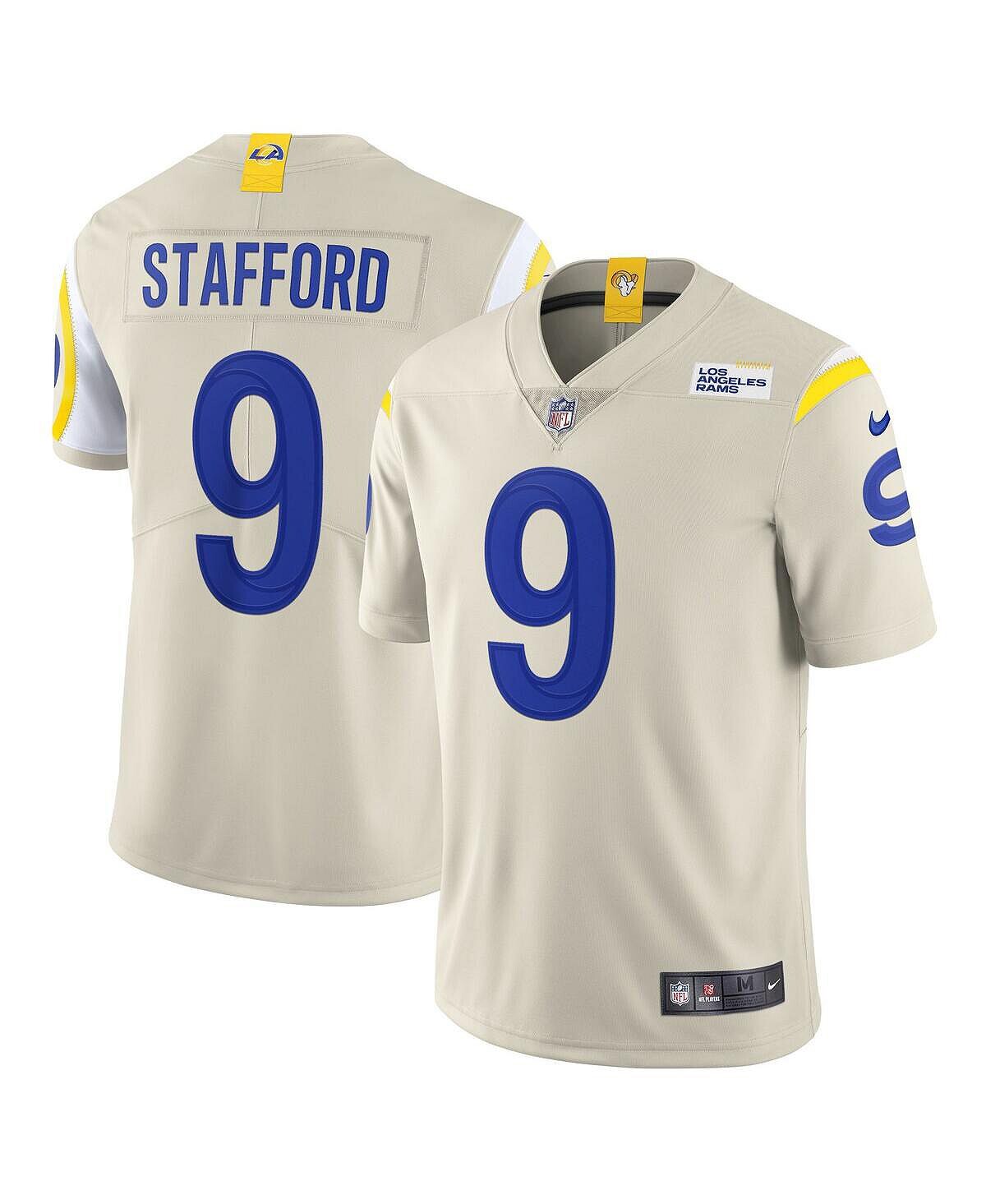 Мужская футболка matthew stafford bone los angeles rams vapor limited Nike
Мужская футболка matthew stafford bone los angeles rams vapor limited Nike