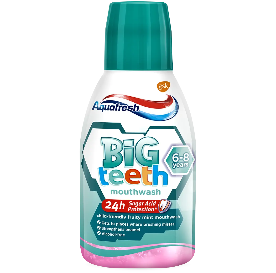 Aquafresh Big Teeth жидкость для полоскания рта, 300 мл
Aquafresh Big Teeth жидкость для полоскания рта, 300 мл