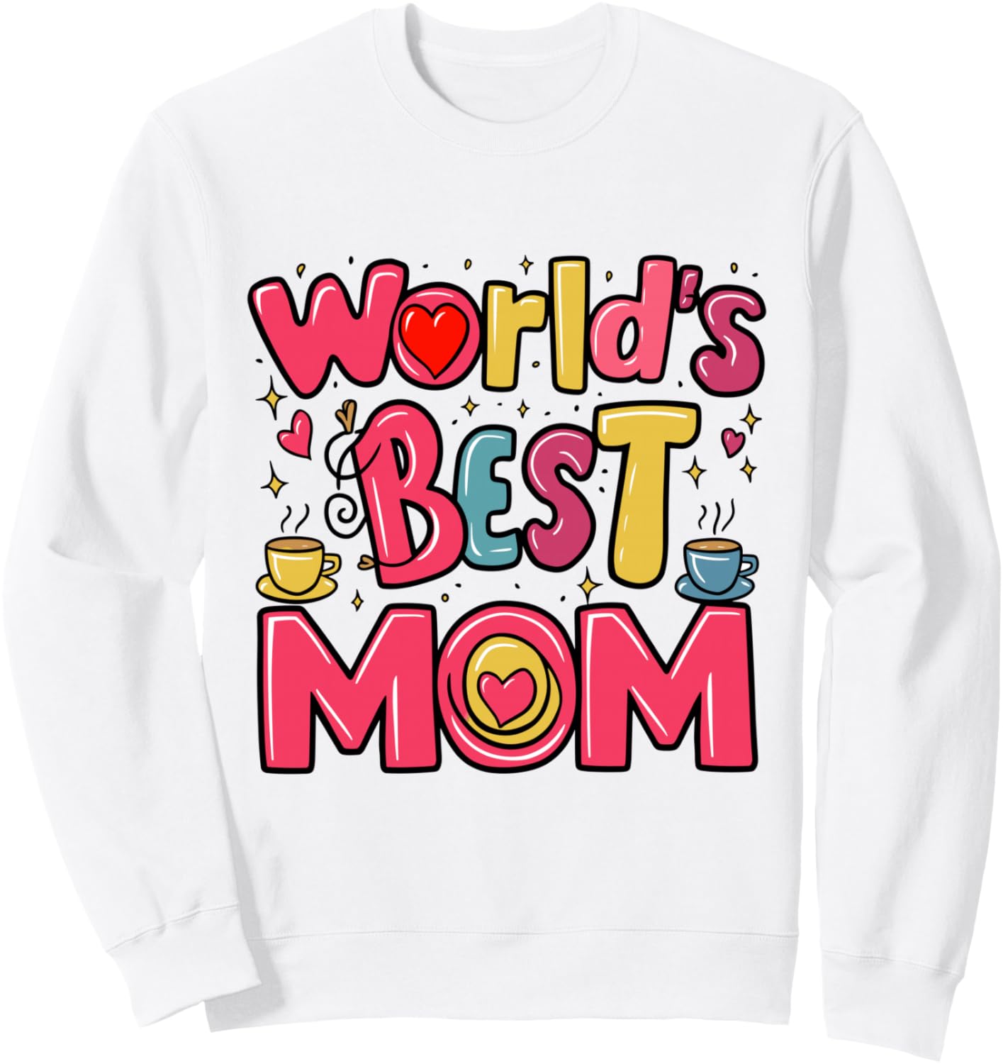 Толстовка ко Дню матери на тему «Лучшая мама в мире» с кофейной тематикой Kattos - Mother'S Day Messages, белый
Толстовка ко Дню матери на тему «Лучшая мама в мире» с кофейной тематикой Kattos - Mother'S Day Messages, белый