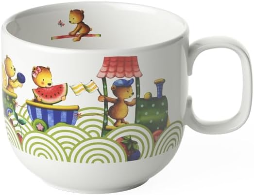 Детская кружка с ручкой Villeroy & Boch Kiddy Bears, 170 мл, зеленый, Белый, Детская кружка с ручкой Villeroy & Boch Kiddy Bears, 170 мл, зеленый
Детская кружка с ручкой Villeroy & Boch Kiddy Bears, 170 мл, зеленый, Белый, Детская кружка с ручкой Villeroy & Boch Kiddy Bears, 170 мл, зеленый