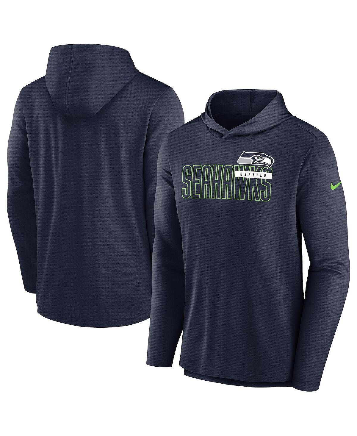 Пуловер с капюшоном для мужчин college navy seattle seahawks performance team Nike, синий
Пуловер с капюшоном для мужчин college navy seattle seahawks performance team Nike, синий