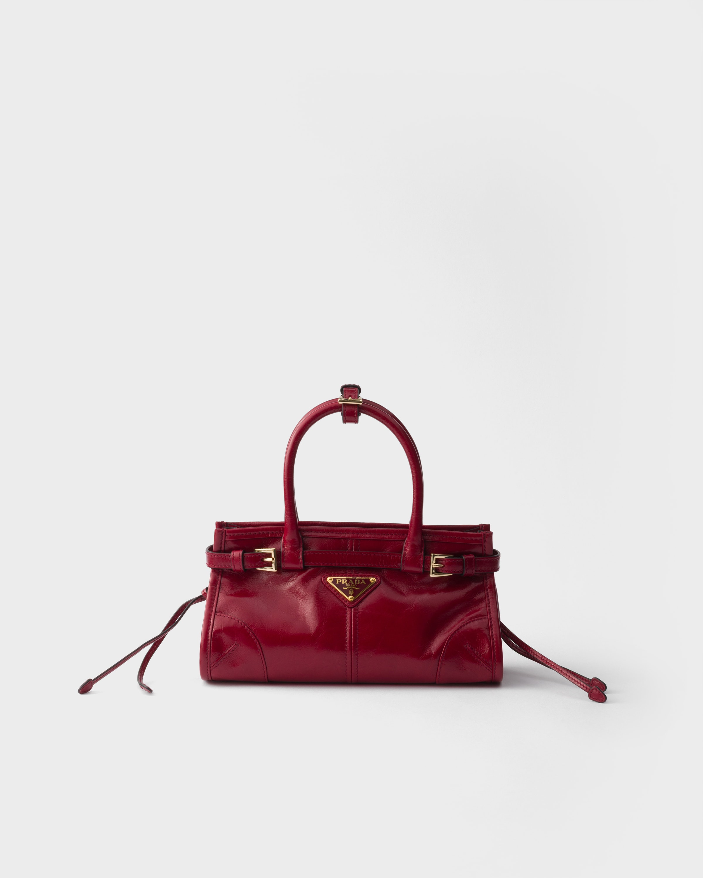 Мини-сумка Prada Bonnie из кожи, бордовый
Мини-сумка Prada Bonnie из кожи, бордовый