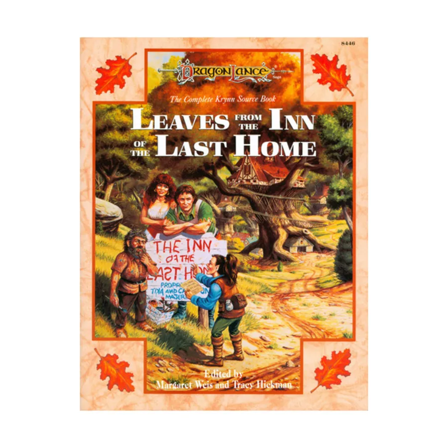 Leaves From the Inn of the Last Home (2nd Printing), Dragonlance - Sourcebooks & Box Sets, мягкая обложка
Leaves From the Inn of the Last Home (2nd Printing), Dragonlance - Sourcebooks & Box Sets, мягкая обложка