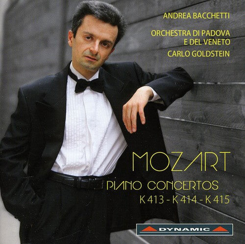 CD диск Mozart / Bacchetti / Goldstein: Piano Concertos K413 & K414 & K415
CD диск Mozart / Bacchetti / Goldstein: Piano Concertos K413 & K414 & K415