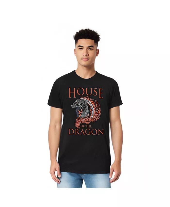 Мужская футболка с коротким рукавом Hod Dragon Illustration для взрослых House of the Dragon, черный
Мужская футболка с коротким рукавом Hod Dragon Illustration для взрослых House of the Dragon, черный