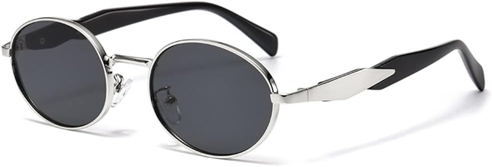Женские овальные солнцезащитные очки из сплава, модные солнцезащитные очки с градиентной окраской, для занятий спортом на открытом воздухе и велоспортом KTUCN, Silver Black
Женские овальные солнцезащитные очки из сплава, модные солнцезащитные очки с градиентной окраской, для занятий спортом на открытом воздухе и велоспортом KTUCN, Silver Black
