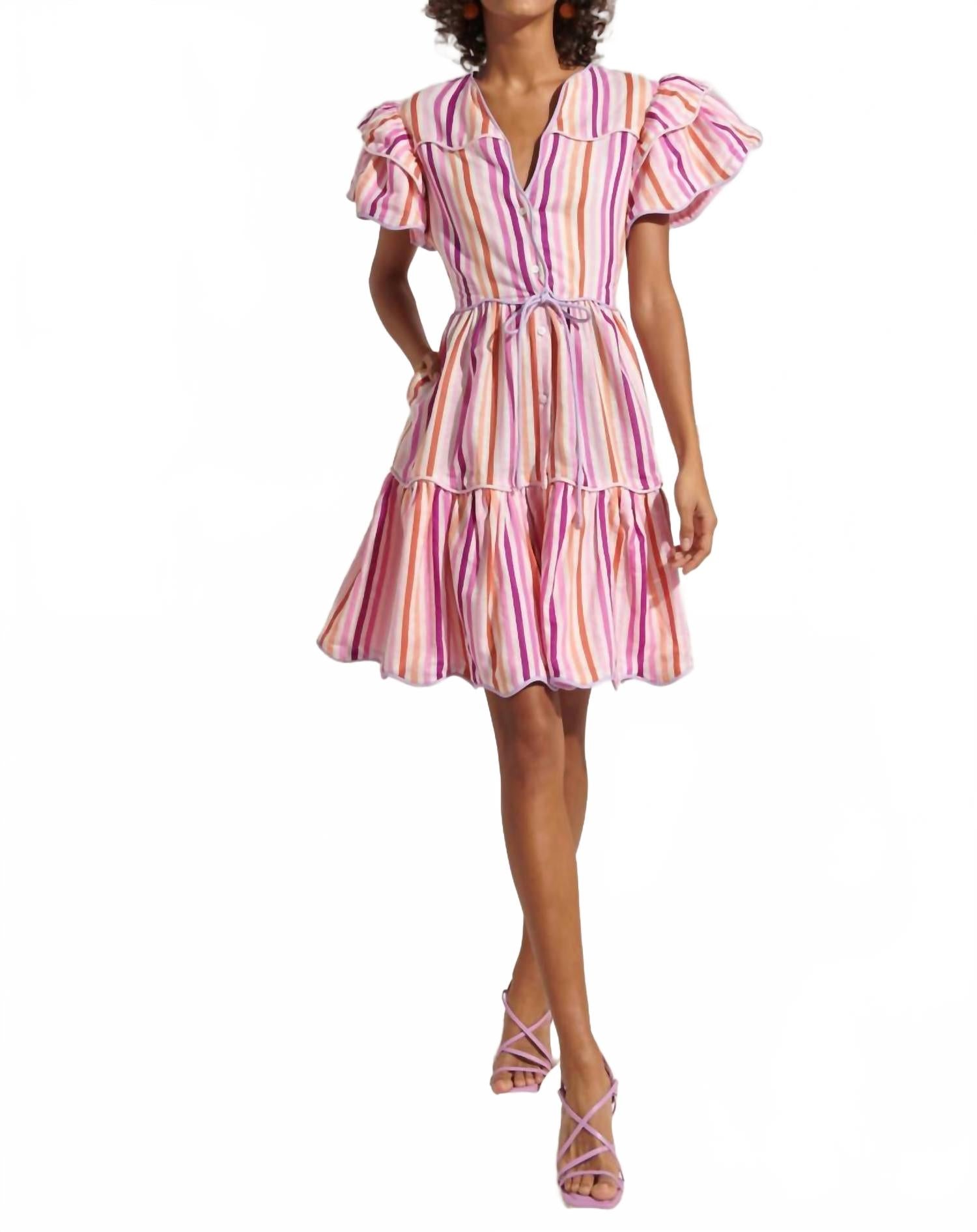 Платье мини Baba Voyager в розовом цвете CELiA B
Платье мини Baba Voyager в розовом цвете CELiA B