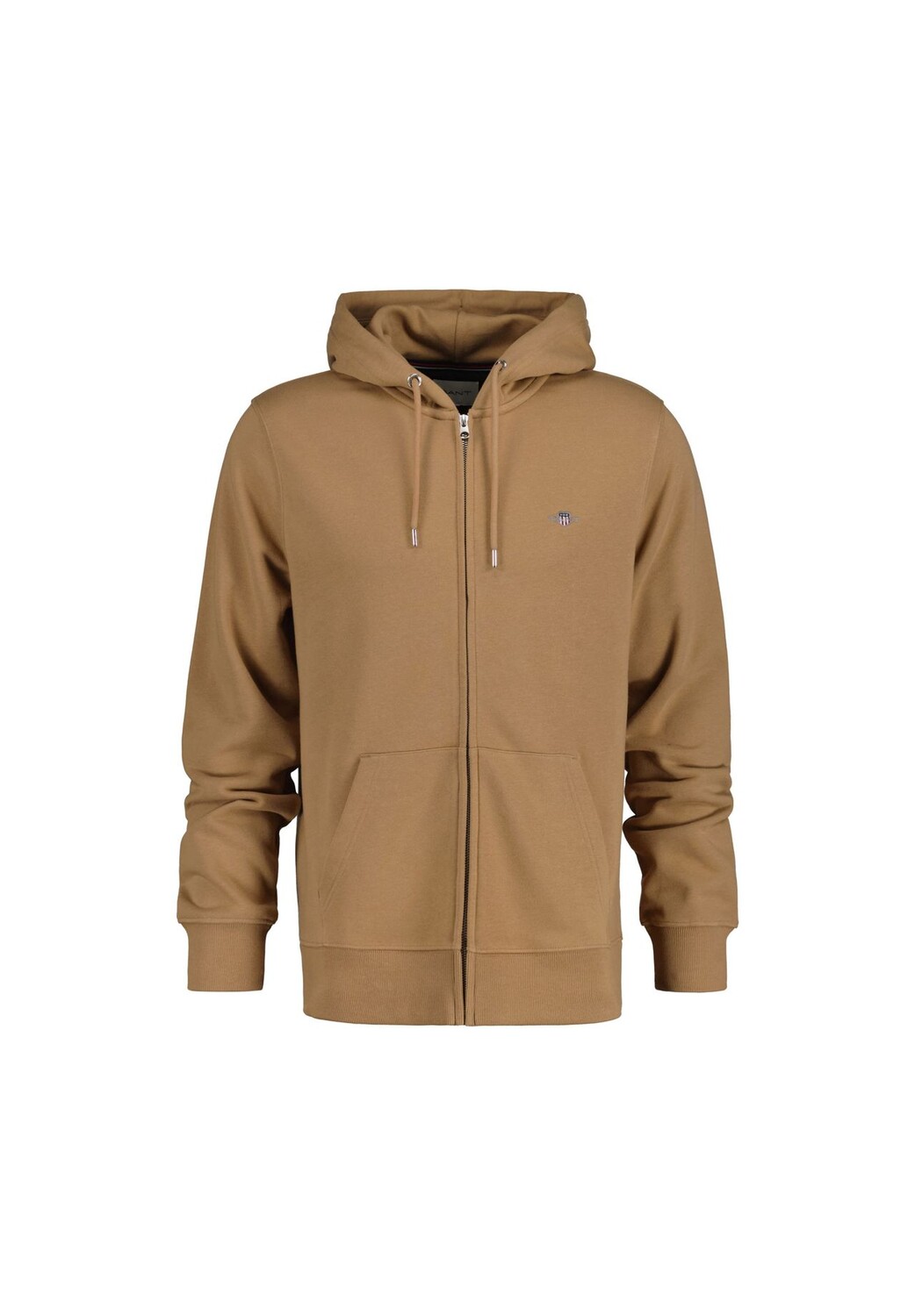 Толстовка мужская - REGULAR SHIELD FULL ZIP HOODIE, капюшон, микс хлопка GANT, хаки
Толстовка мужская - REGULAR SHIELD FULL ZIP HOODIE, капюшон, микс хлопка GANT, хаки