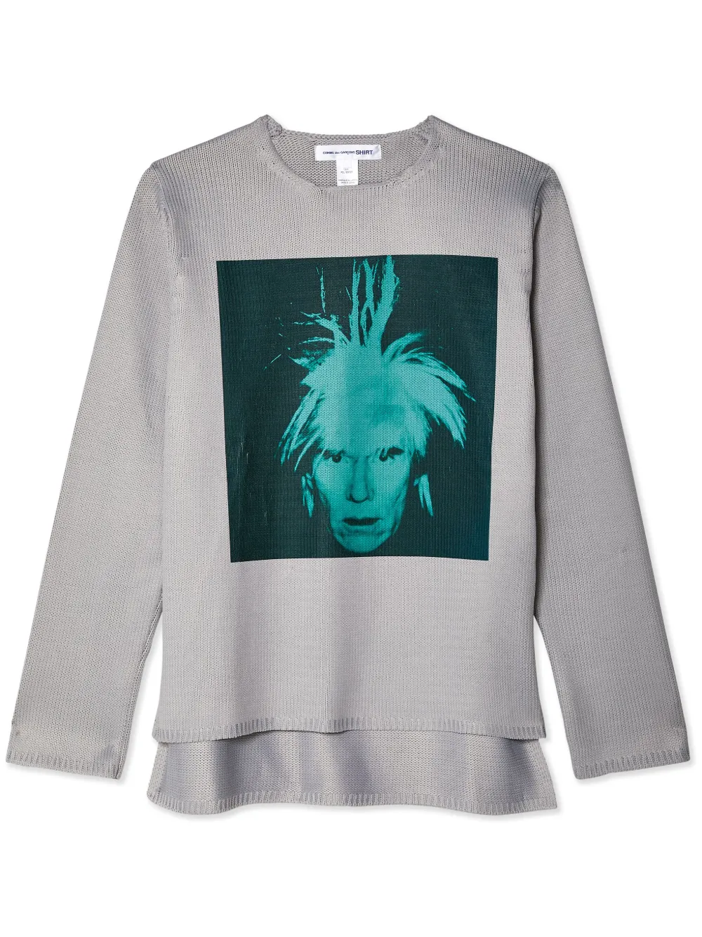 Многослойный джемпер с графичным принтом Comme Des Garçons Shirt, серый
Многослойный джемпер с графичным принтом Comme Des Garçons Shirt, серый