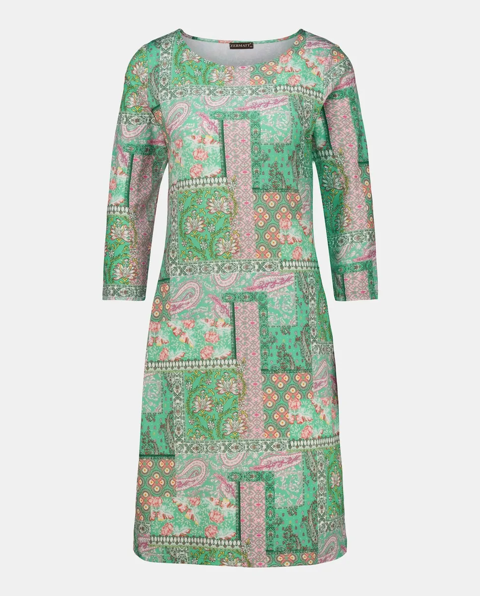 Платье с принтом и рукавом 3/4 Zermatt, мультиколор
Платье с принтом и рукавом 3/4 Zermatt, мультиколор
