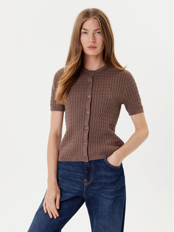 Кардиган slim fit WW0WW45707 Tommy Hilfiger, коричневый
Кардиган slim fit WW0WW45707 Tommy Hilfiger, коричневый