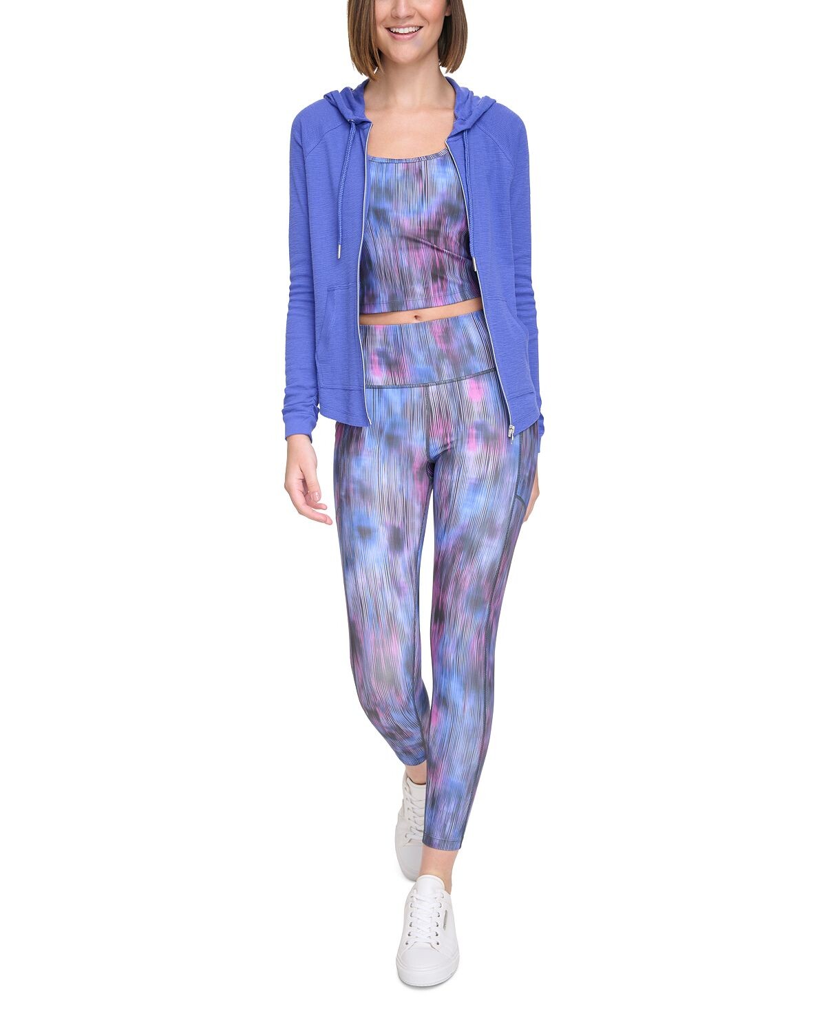 Толстовка на молнии со сборками на рукавах, XS-3X Calvin Klein
Толстовка на молнии со сборками на рукавах, XS-3X Calvin Klein