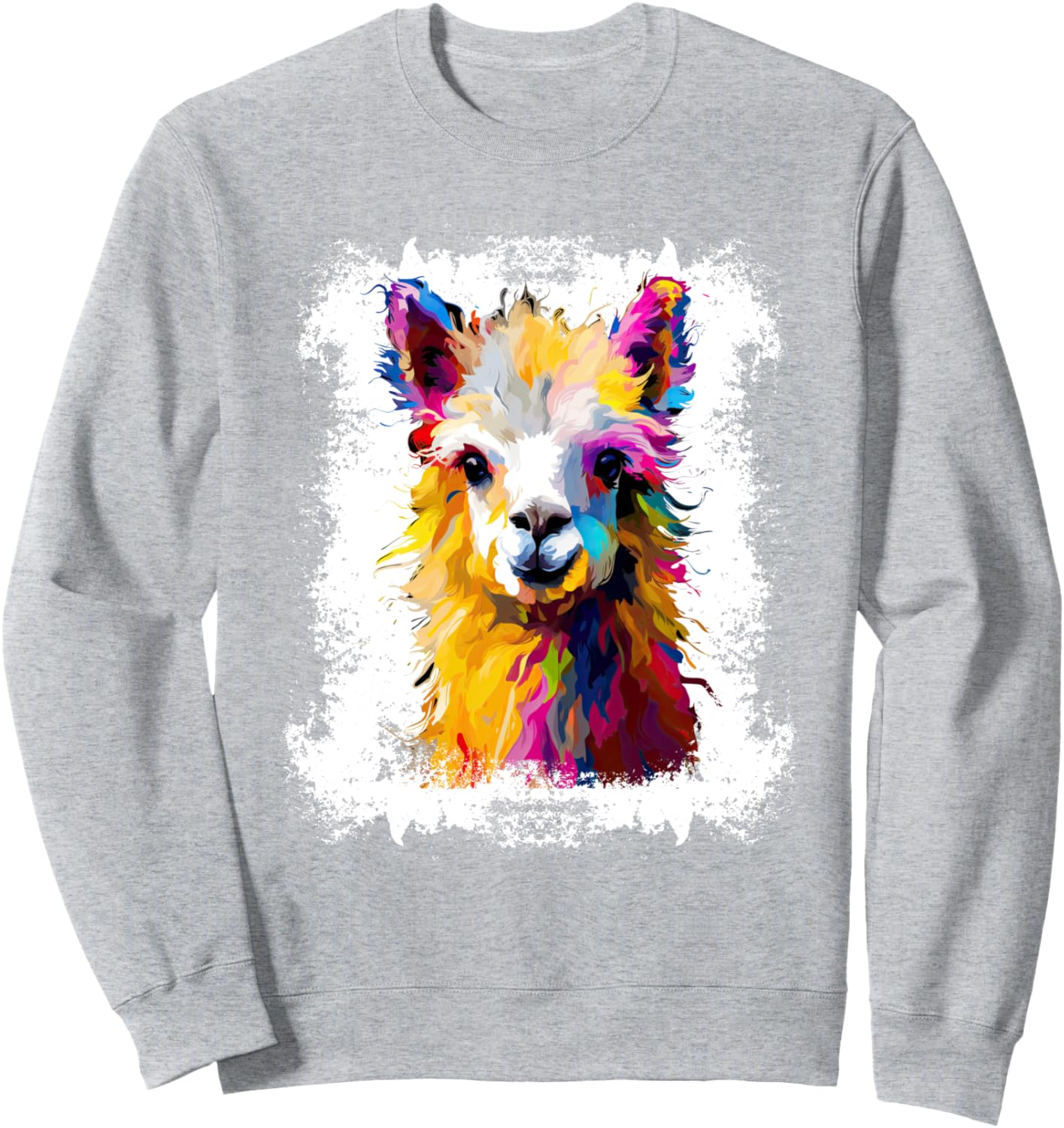 Толстовка с изображением милой ламы и портретом альпаки, выполненным маслом Oil Print Animals, серый
Толстовка с изображением милой ламы и портретом альпаки, выполненным маслом Oil Print Animals, серый