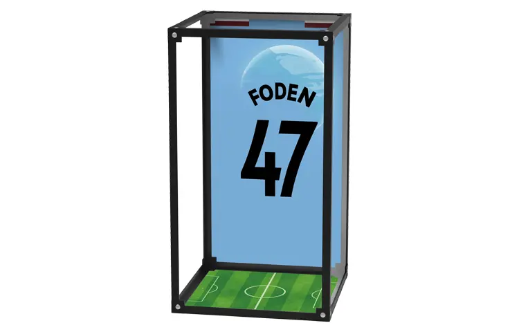 Фигурки Moneyball Collection Manchester City Bluemoon Moon Haaland Foden De Bruyne масштабные 22 см AcePlayer, Foden's exclusive display box
Фигурки Moneyball Collection Manchester City Bluemoon Moon Haaland Foden De Bruyne масштабные 22 см AcePlayer, Foden's exclusive display box