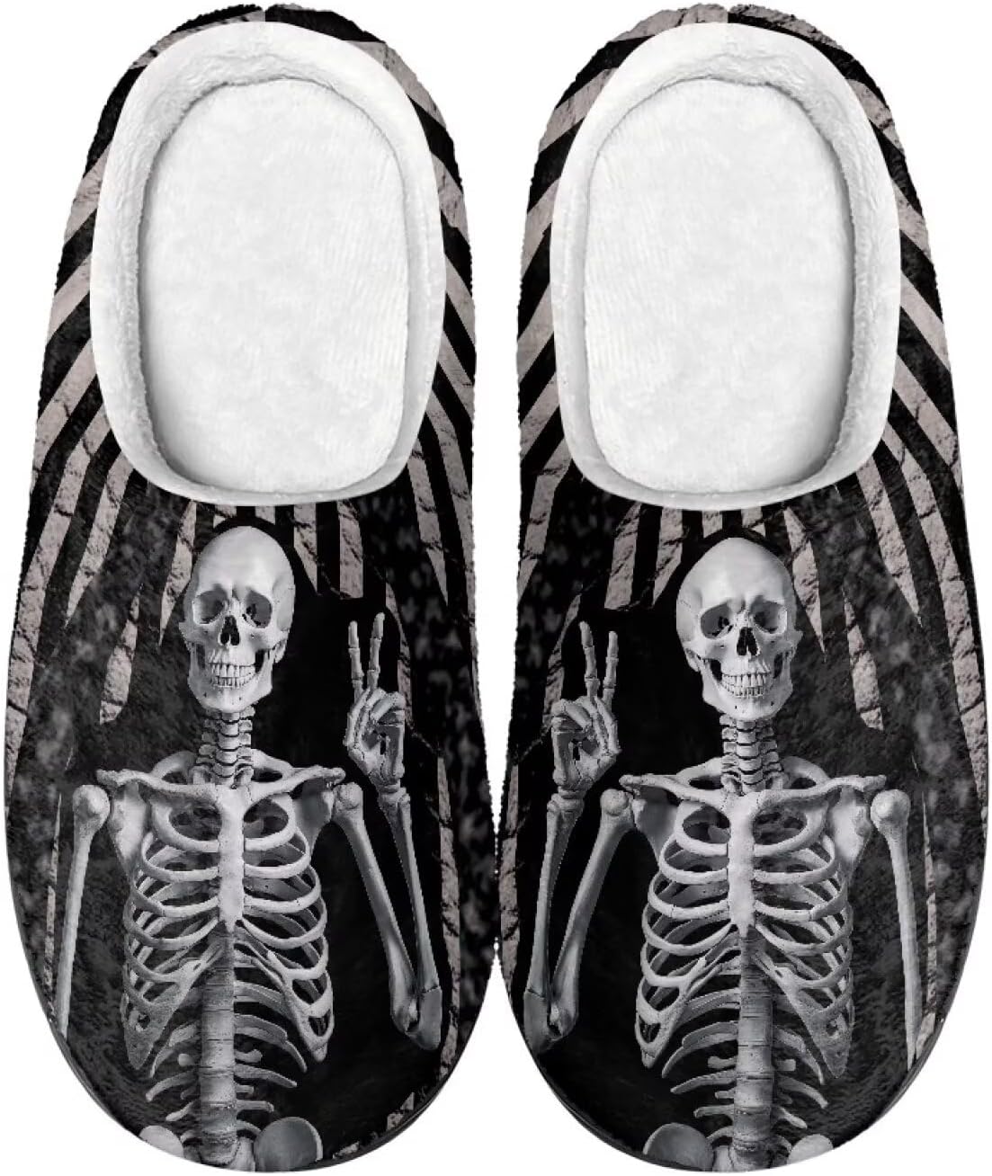 Милые мультяшные фланелевые тапочки Howilath унисекс, теплые и дышащие хлопковые тапочки с противоскользящей подошвой, Funny Skulls
Милые мультяшные фланелевые тапочки Howilath унисекс, теплые и дышащие хлопковые тапочки с противоскользящей подошвой, Funny Skulls