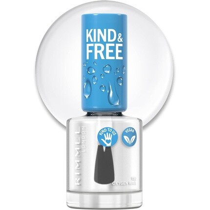 Лак для ногтей London Kind And Free Clean, 8 мл, 150 верхних слоев, Rimmel 
Лак для ногтей London Kind And Free Clean, 8 мл, 150 верхних слоев, Rimmel