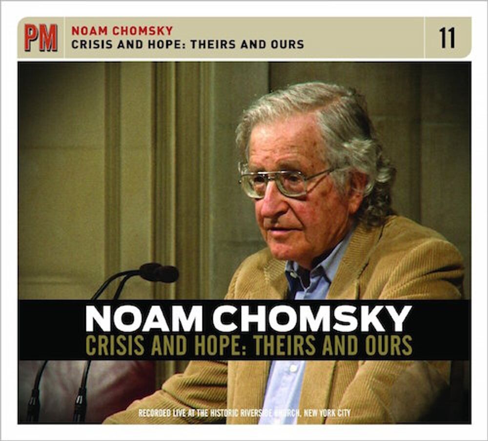 Диск CD Crisis & Hope: Theirs & Ours - Noam Chomsky
Диск CD Crisis & Hope: Theirs & Ours - Noam Chomsky