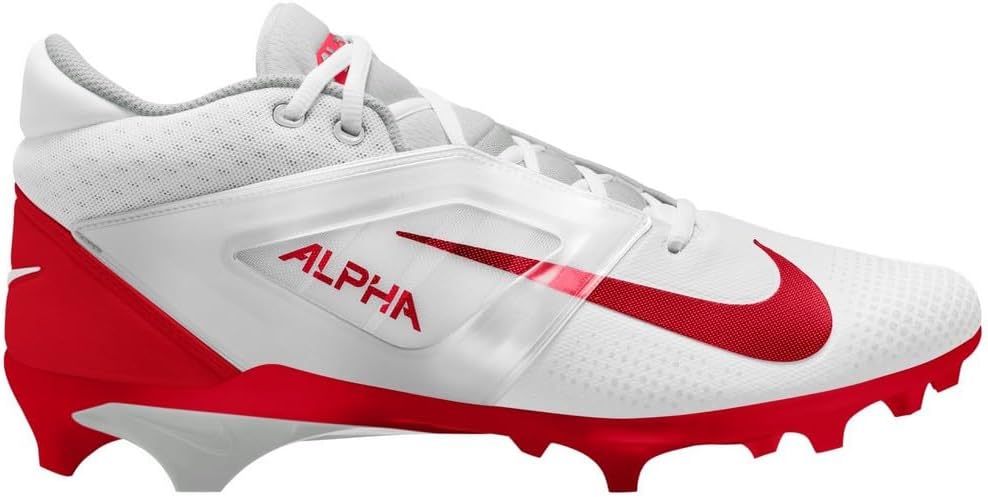 Футбольные бутсы Nike Alpha Menace 4 Elite (FD7036-600, университетский красный/командный красный/черный/белый), White/University Red/Photon Dust/University Red
Футбольные бутсы Nike Alpha Menace 4 Elite (FD7036-600, университетский красный/командный красный/черный/белый), White/University Red/Photon Dust/University Red