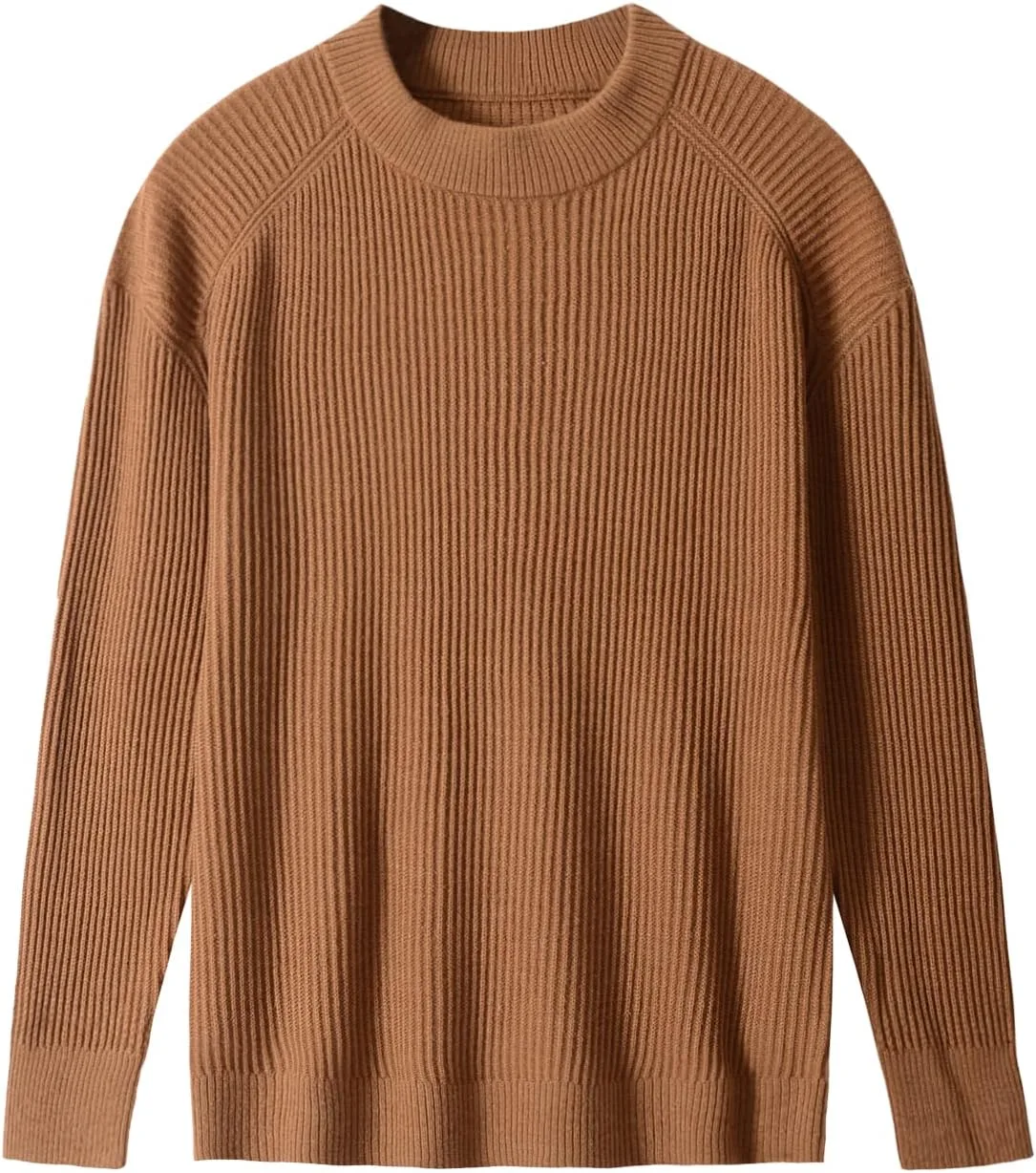 Мужской свитер с круглым вырезом и воротником-стойкой, мягкий, с шерстью ZHILI
Мужской свитер с круглым вырезом и воротником-стойкой, мягкий, с шерстью ZHILI