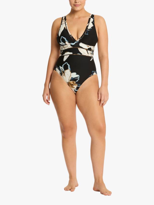 LA LUNA Купальник с V-образным вырезом и вставками Sea Level, Black
LA LUNA Купальник с V-образным вырезом и вставками Sea Level, Black