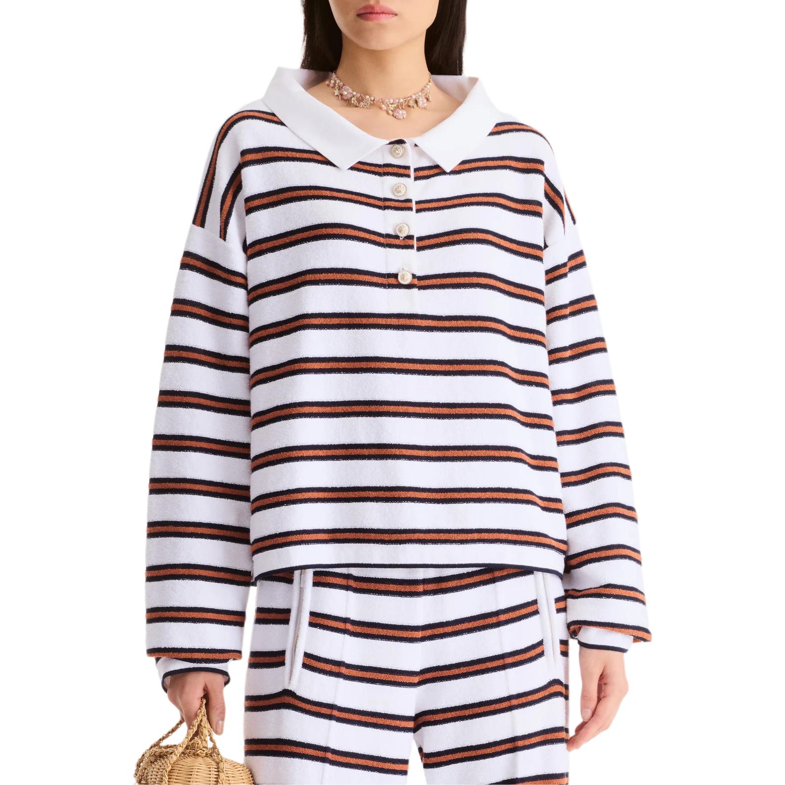 CHANEL Женская поло коричневый
CHANEL Женская поло коричневый