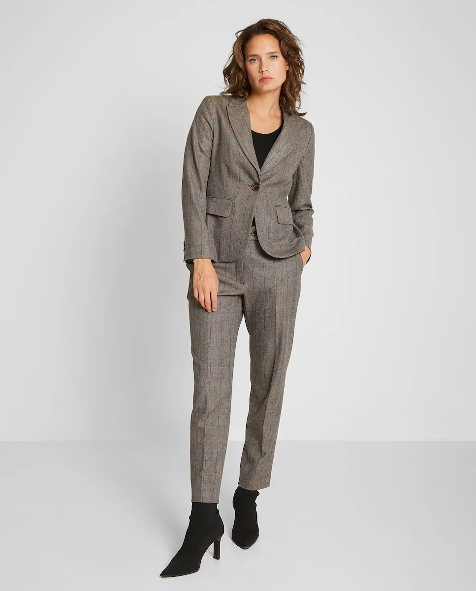 Женские классические брюки с полосатым принтом Trucco, серый
Женские классические брюки с полосатым принтом Trucco, серый