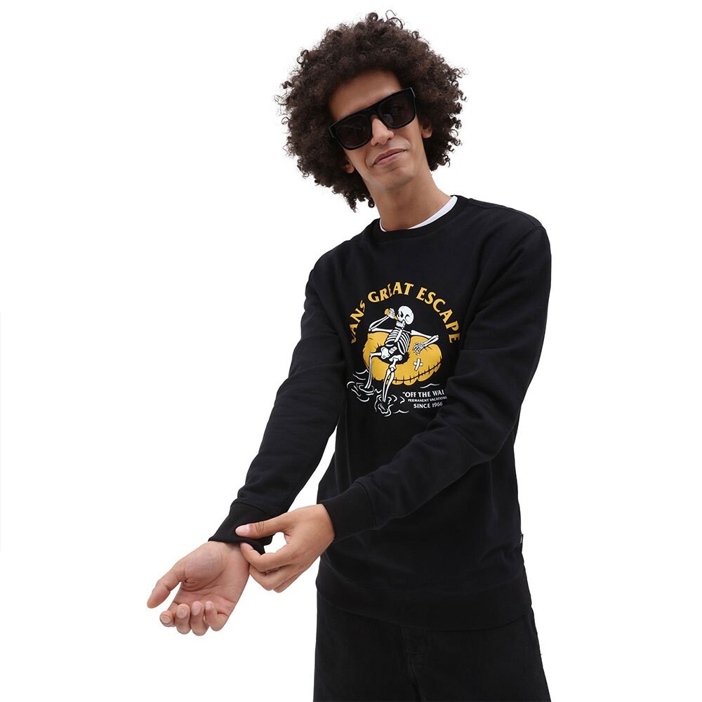 Футболка с длинным рукавом Vans Permanent Vacation Crew, черный
Футболка с длинным рукавом Vans Permanent Vacation Crew, черный
