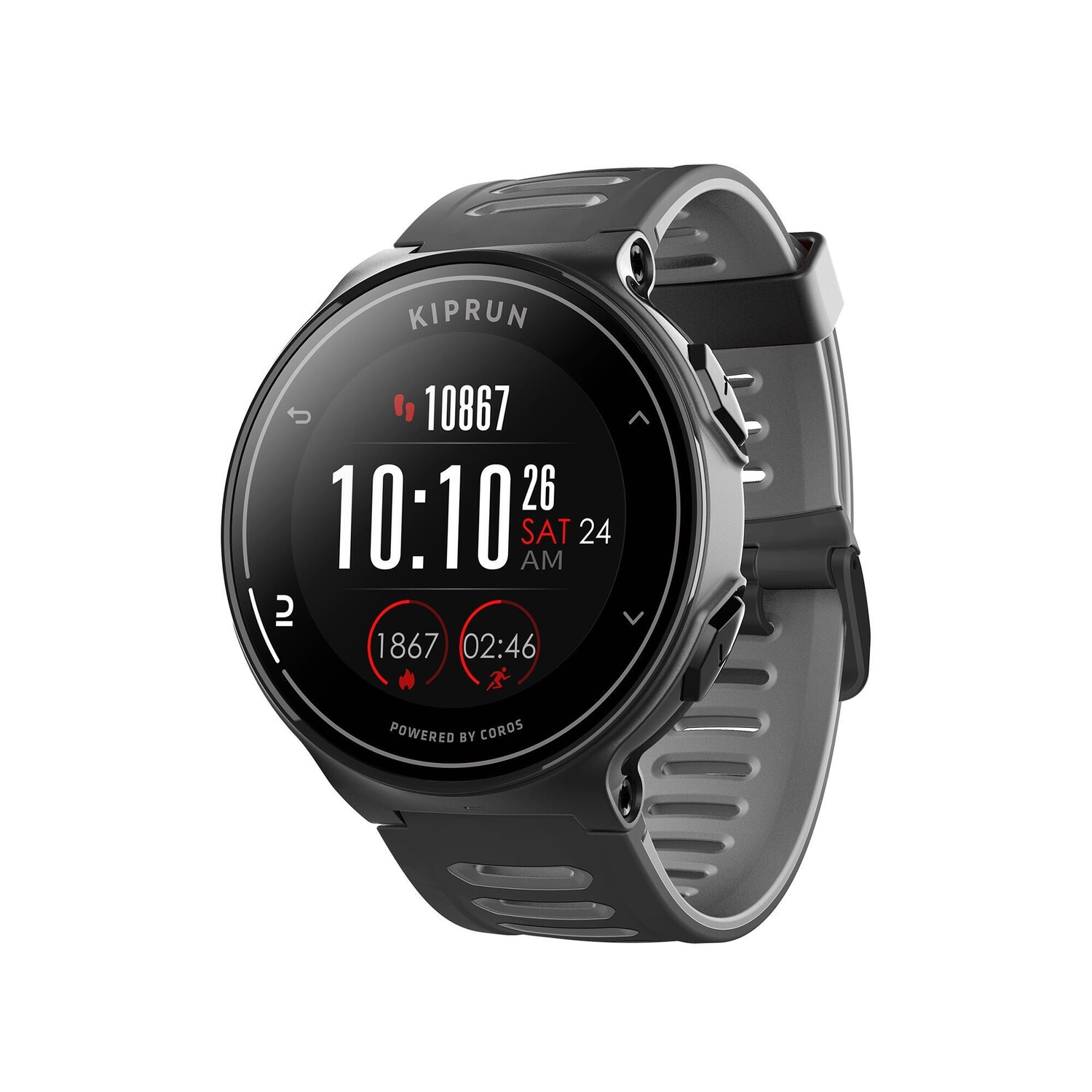 GPS-часы Kiprun Smartwatch 500 Coros, черный/серый
GPS-часы Kiprun Smartwatch 500 Coros, черный/серый