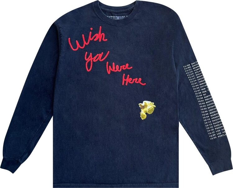 Лонгслив Cactus Jack by Travis Scott I Wish You Were Here Astroworld Long-Sleeve Tee 'Black', черный
Лонгслив Cactus Jack by Travis Scott I Wish You Were Here Astroworld Long-Sleeve Tee 'Black', черный