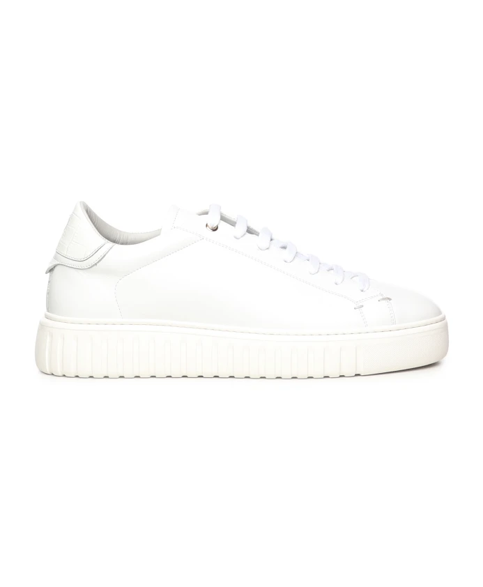 Белые кожаные кроссовки с логотипом и резиновой подошвой. Giuliano Galiano, белый
Белые кожаные кроссовки с логотипом и резиновой подошвой. Giuliano Galiano, белый