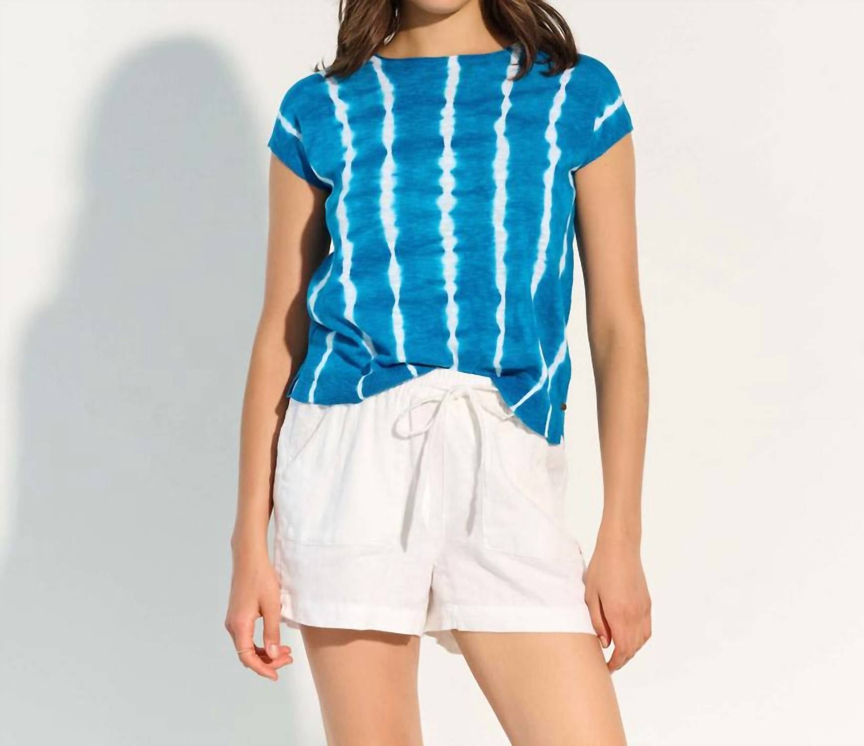 Футболка Piper вязка в цвете Mykonos Blue Hatley
Футболка Piper вязка в цвете Mykonos Blue Hatley