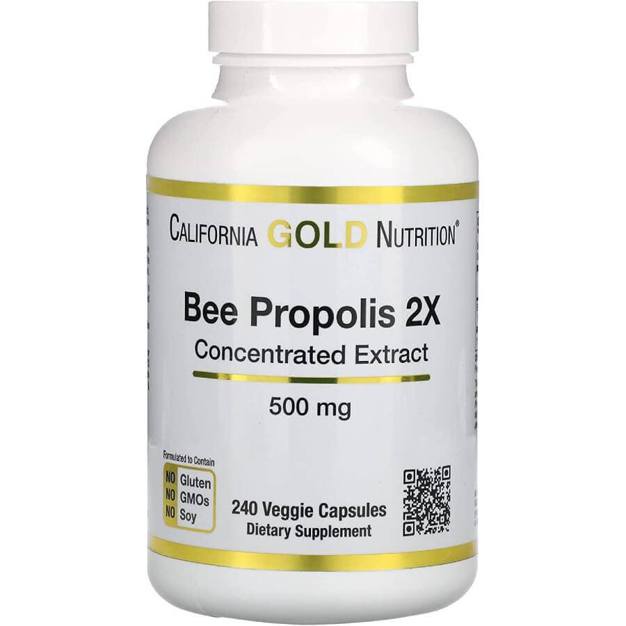 Прополис California Gold Nutrition Bee Propolis 2X, 240 таблеток
Прополис California Gold Nutrition Bee Propolis 2X, 240 таблеток