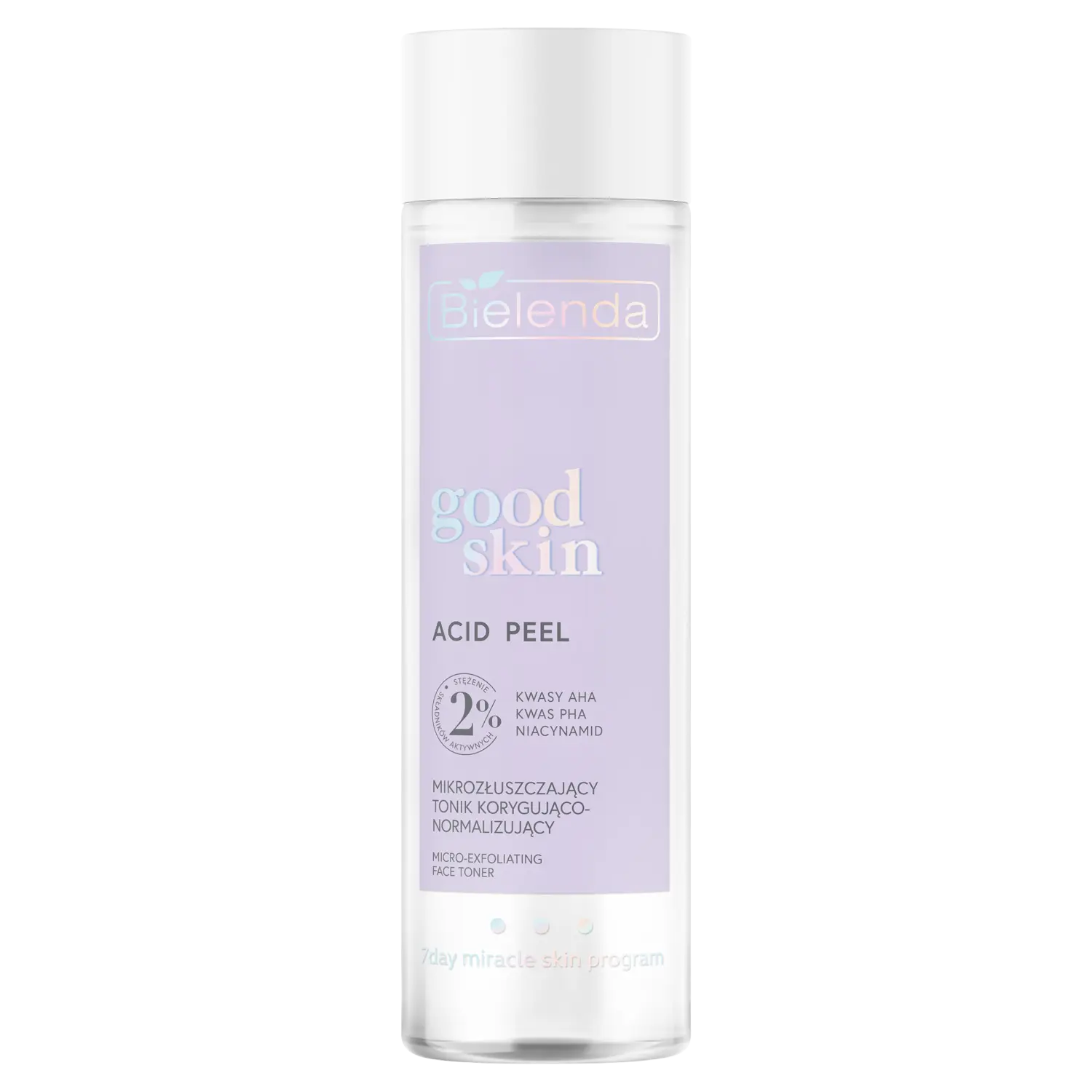 Bielenda Good Skin Acid Peel микроотшелушивающий тоник для лица, 200 мл
Bielenda Good Skin Acid Peel микроотшелушивающий тоник для лица, 200 мл